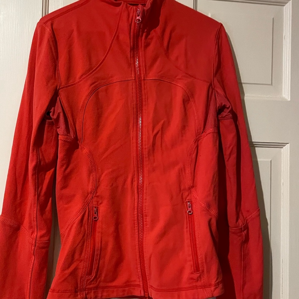 lulu lemon red jacket
